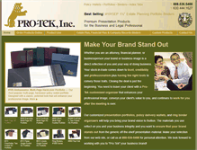 Tablet Screenshot of pro-tekinc.com